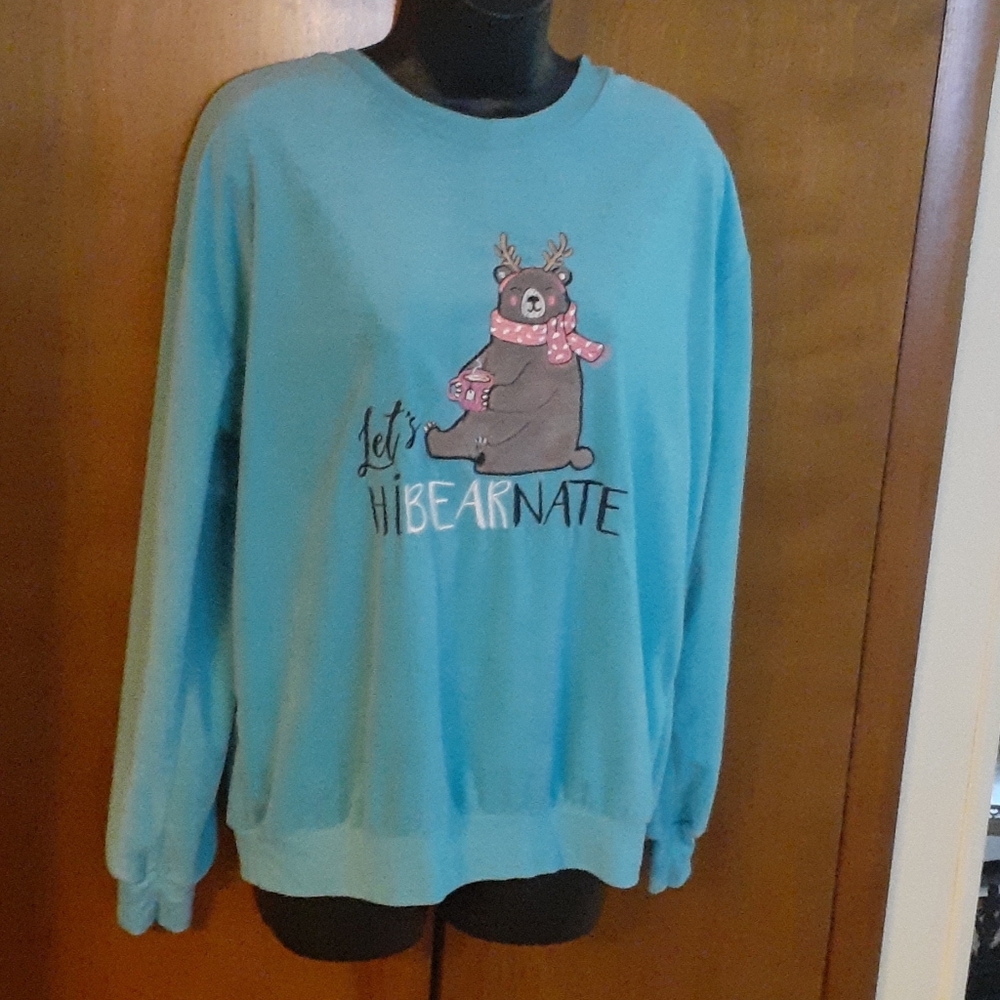 EUC Nite Gear LetsHybearNate PJ Top Size Large
